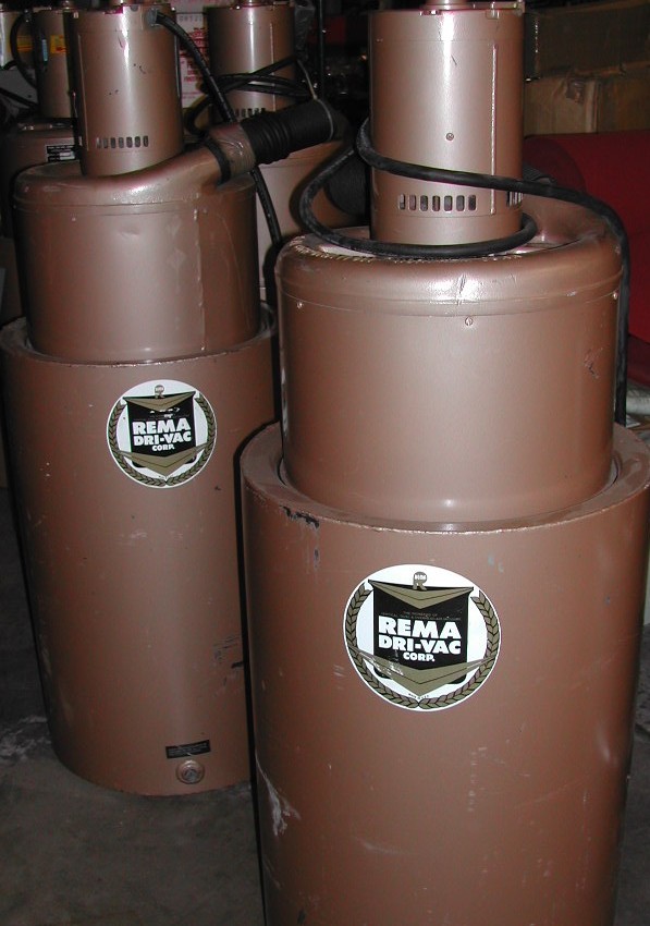 Rema RP-8, Vacuum Pumps
